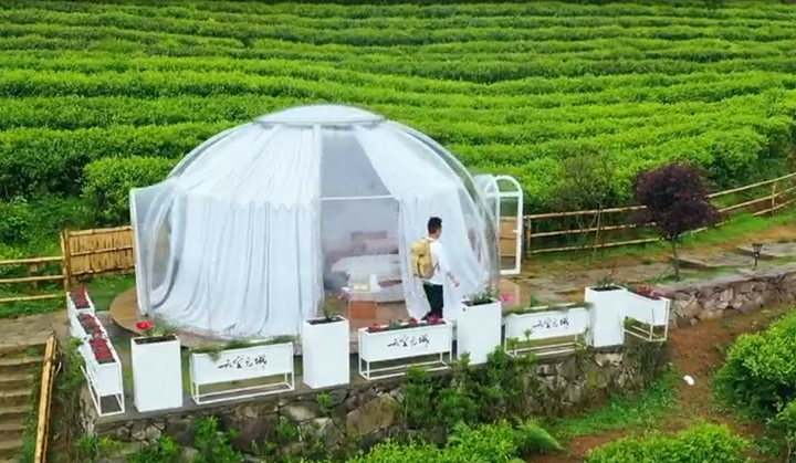 臺(tái)州天空之城泡泡屋民宿