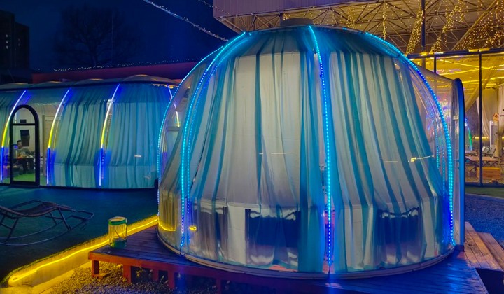 星空夢圓形星空房驚艷亮相，開啟文旅住宿新紀元